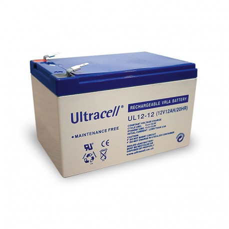 Ultracell pliiaku 12 V, 12 Ah (UL12-12)