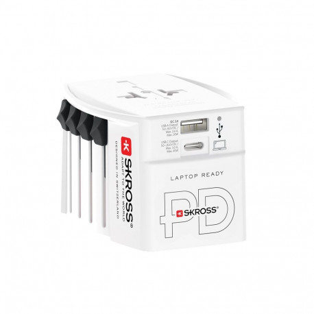 Skross Travel Adapter MUV USB AC 45 PD