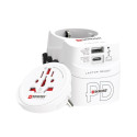 Skross PRO Light USB AC45PD reisadapter