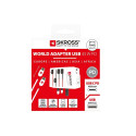 Skross reisadapter MUV USB AC 45 PD