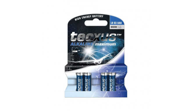 Tecxus LR03/AAA (Micro) patarei, 4 tk blisterpakendis