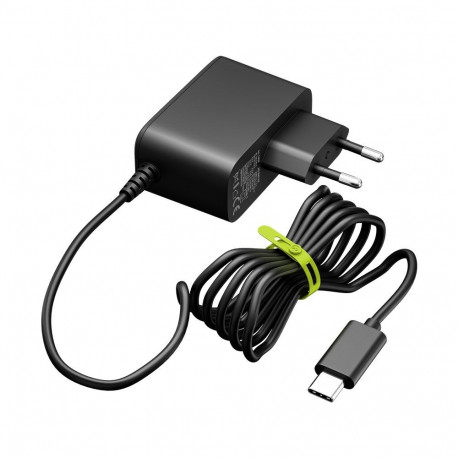 Goobay Power Supply for Raspberry Pi 5, 27 W, GaN, black black