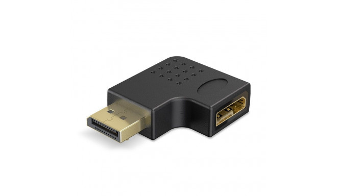 Goobay DisplayPort 90° nurgaadapter paremale
