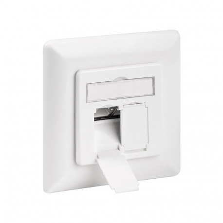 Goobay CAT 6 seinapaneel süvistatav, signaalvalge RAL 9003