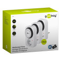 Goobay Set of 3, Analogue Timer 3 pc. in cardboard box