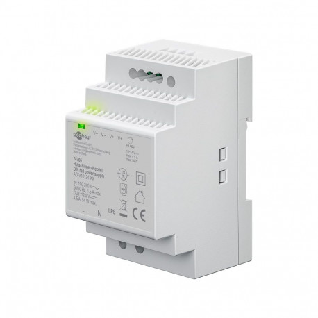Goobay DIN Rail Power Supply 12 V (DC), 4.5 A, 54 W