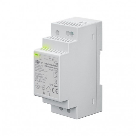 Goobay DIN Rail toiteplokk 12 V (DC), 2.5 A, 30 W