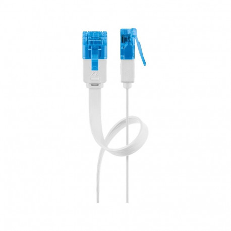 Goobay CAT 6A lame paatchkaabel U/UTP, valge 10 m