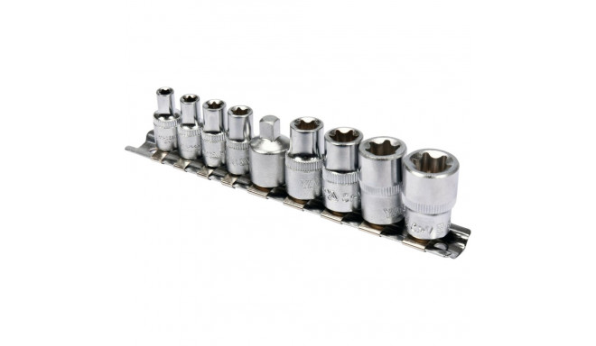 Torx Socket Set E5-E16 9Pcs YT-0520 YATO