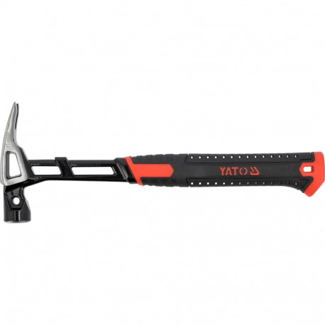 Yato YT-45660 naelahaamer metallkäepidemega, 450g, 340mm, 130mm, 30mm, teras, ABS, TPR, magnetiline
