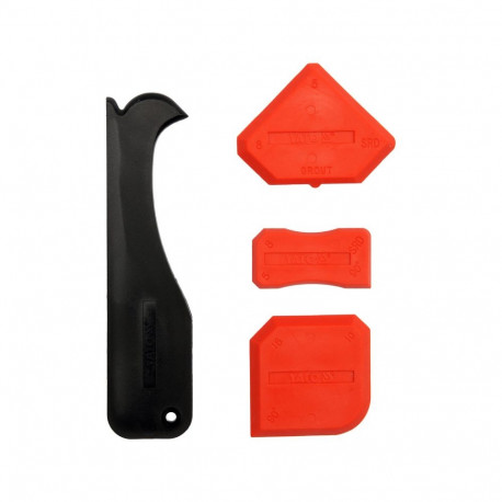 Scrapers For Silicone W. Cutter 3Pcs YT-5262 YATO