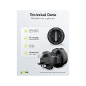 Goobay Travel Adapter Europe to UK, black