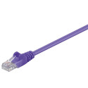 Goobay CAT 5e Patch Cable, U/UTP, violet 20 m