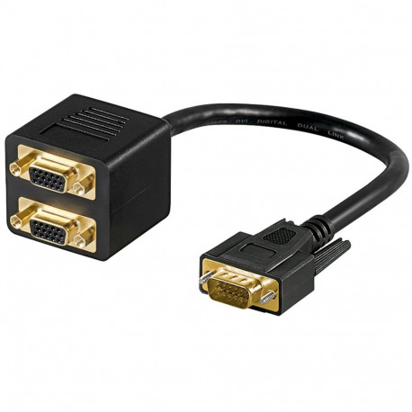 Goobay VGA Adapter Cable, gold-plated