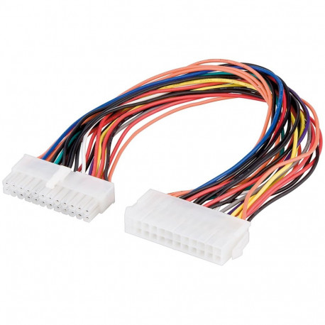 Goobay 24-pin ATX/eATX toite pikenduskaabel PC emaplaadile 0.3 m