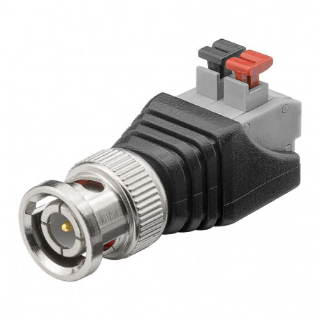 Goobay klemmiplokk 2-pin > BNC-isane (10 tk)