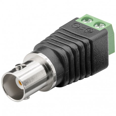 Goobay Terminal Block 2-pin > BNC female (10 tk)