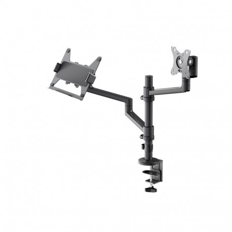 Goobay Deluxe Monitor Mount with Laptop Arm