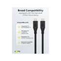 Goobay USB-C™ kaabel, USB4™, 3 m, must