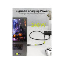 Goobay USB-C™ kaabel, USB4™, 2 m, must