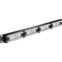 Goobay CAT 5e 19-inch (48.3 cm) Patch Panel, 24 Port (1 U) UTP