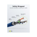 Goobay CAT 6 Patch-kaabel S/FTP (PiMF), sinine 0.25 m
