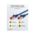 Goobay CAT 6 Patch-kaabel S/FTP (PiMF), sinine 10 m