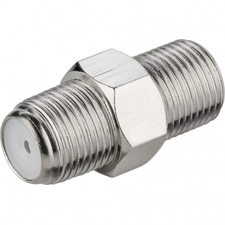 Goobay F Connector: F Socket > F Socket (10 tk)