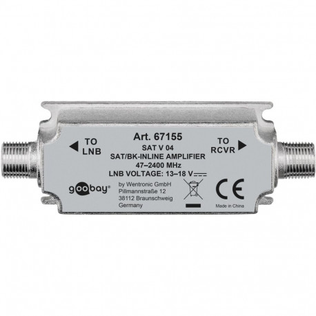 Goobay SAT/BK liitvõimendi 47 MHz - 2400 MHz