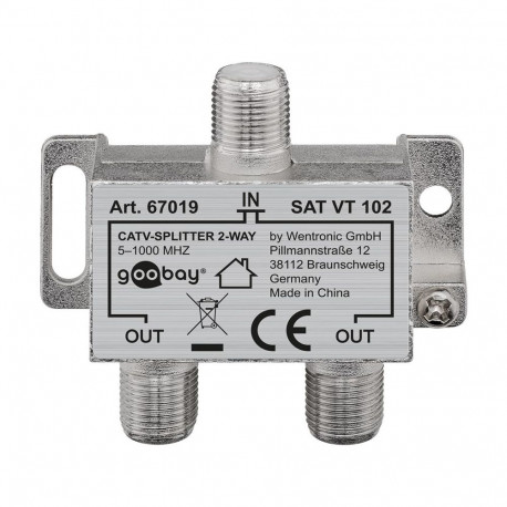 Goobay maapealne jagaja, 2 väljundit 2