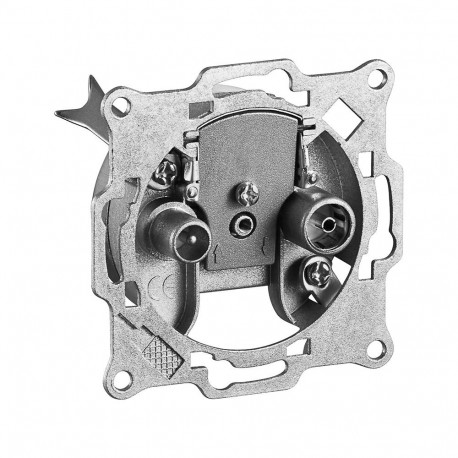 Goobay 2-Hole Antenna Stub/End Socket