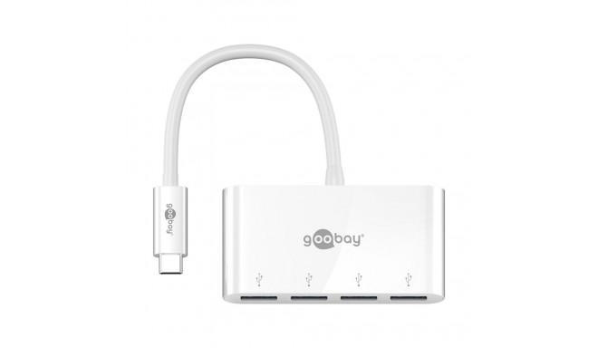 Goobay 4 pordiga USB-C multiport adapter