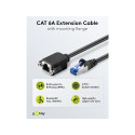 Goobay CAT 6A pikenduskaabel, S/FTP (PiMF), must 1 m