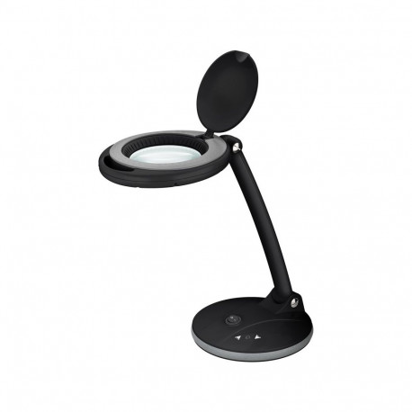 Goobay LED Magnifying Lamp with Base, 6 W, black