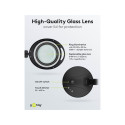 Goobay LED Magnifying Lamp with Base, 6 W, black