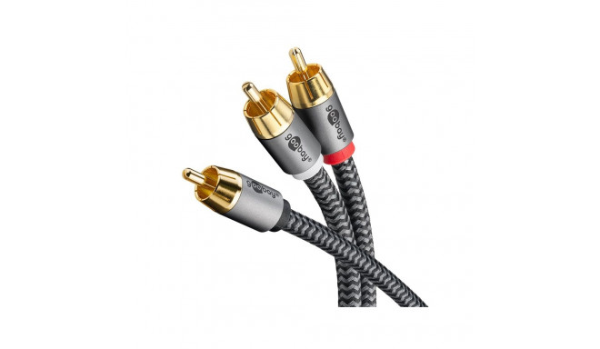 Goobay RCA Y-Cable, 2 m 2 m
