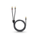 Goobay RCA Y-Cable, 2 m 2 m