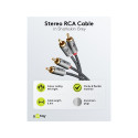 Goobay Stereo RCA Cable, 5 m 5 m