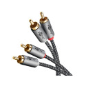 Goobay stereo RCA kaabel, 0,5 m