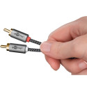 Goobay Stereo RCA Cable, 2 m 2 m