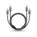 Goobay stereo RCA kaabel, 0,5 m