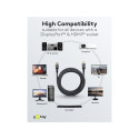 Goobay DisplayPort–HDMI kaabel 3 m