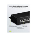 Goobay CAT 6 Mini/Desktop Patch Panel, 8 Port black