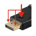 Goobay DisplayPort™-VGA adapter 1.1, 0,15 m