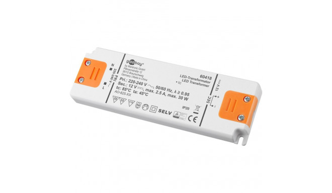 Goobay LED trafopinge 12 V (DC), 30 W
