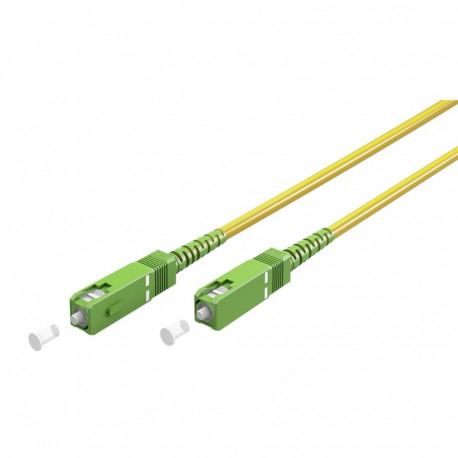 Goobay fiiberoptiline kaabel (FTTH), ühemod (OS2) kollane, (simplex) 30 m