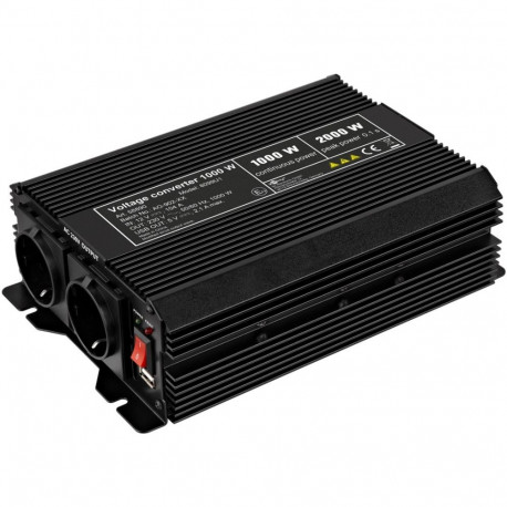 Goobay pingemuundur DC/AC (12 V - 230 V/1000 W)