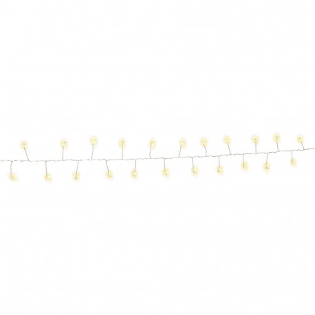 Goobay Silver Wire Cluster String Light with 50 LEDs