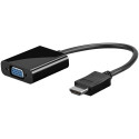 Goobay HDMI™/VGA Adapter, nickel-plated black