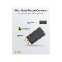 Goobay DisplayPort™/HDMI™ adapter 1.1, kullatud must